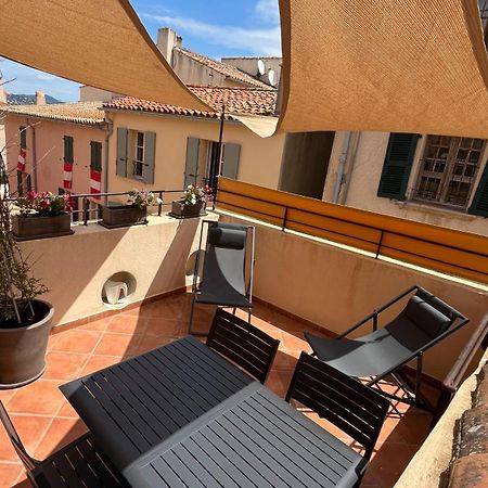 Saint-Tropez Centre - Grand Studio Avec Terrasse Eksteriør bilde